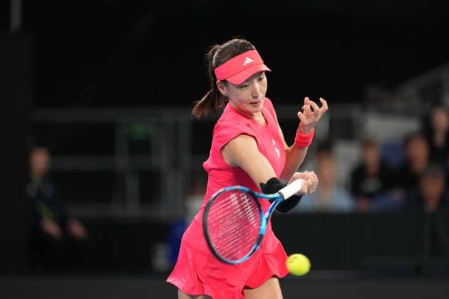 Tennis : : Australian Open 2025 - Melbourne - 13 01 2025 Tennis : Australian Open 2025 - Melbourne - Quiwen Wang - Chine Melbourne  Copyright: xAOx xpsnewzx