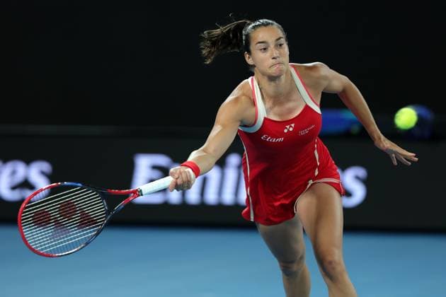 Caroline Garcia of France Australian Open, Day Two, Tennis, Melbourne Park, Melbourne, Australia - 13 Jan 2025  Copyright: xRachelxBach Shutterstockx 15098220jg