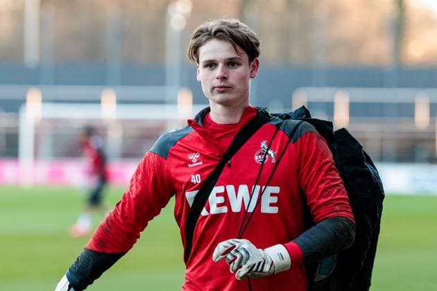 Training 1 FC Köln 13 01 2025 Jonas Urbig 1 FC Köln, 40 2 Soccer Bundesliga Training 1 FC Köln Franz Kremer Stadion, 13 01 2025 Copyright: xBEAUTIFULxSPORTS Wunderlx