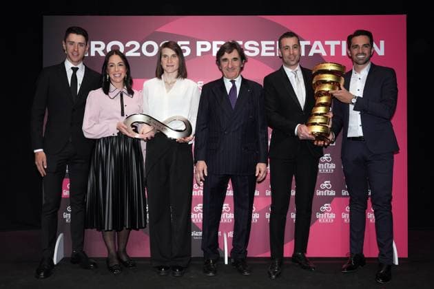 Cycling, Giro d Italia, Presentation of the route for the 2025 tour in Rome