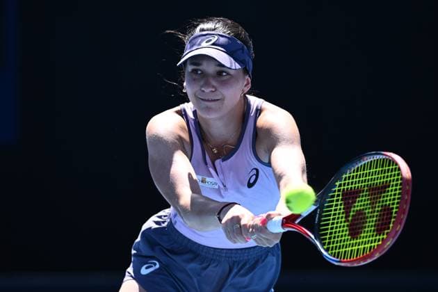 TENNIS AUSTRALIAN OPEN, Eva Lys of Germany returns during her round 1 match against Kimberly Birrell of Australia during the 2025 Australian Open at Melbourne Park in Melbourne, Tuesday, January 14, 2025. ( NO ARCHIVING, EDITORIAL USE ONLY, NO USE IN BOOKS WITHOUT CONSENT MELBOURNE VICTORIA AUSTRALIA  Copyright: xJOELxCARRETTx 20250114122155865334