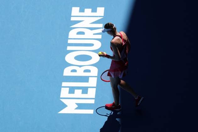 Elena Rybakina of Kazakhstan Australian Open, Day Three, Tennis, Melbourne Park, Melbourne, Australia - 14 Jan 2025  Copyright: xRachelxBach Shutterstockx 15098467bi
