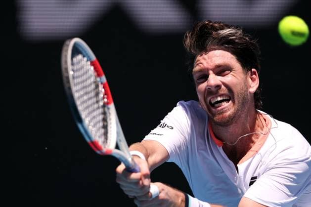 Cameron Norrie during his first round match Australian Open, Day Three, Tennis, Melbourne Park, Melbourne, Australia - 14 Jan 2025  Copyright: xEllaxLing Shutterstockx 15098469by