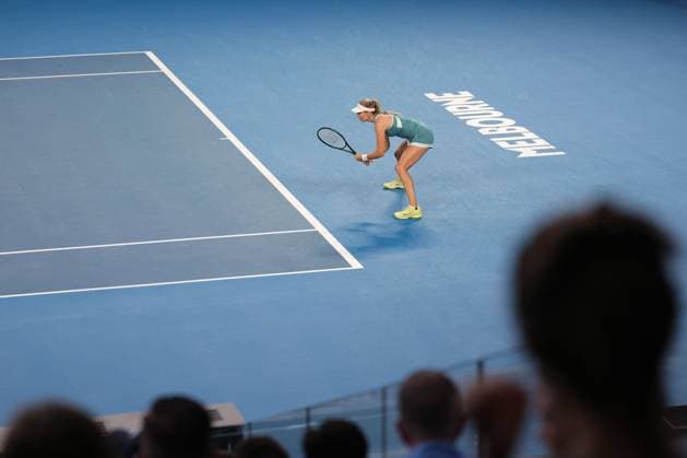 Katie Boulter of Great Britain Australian Open, Day Three, Tennis, Melbourne Park, Melbourne, Australia - 14 Jan 2025  Copyright: xRachelxBach Shutterstockx 15098467ck