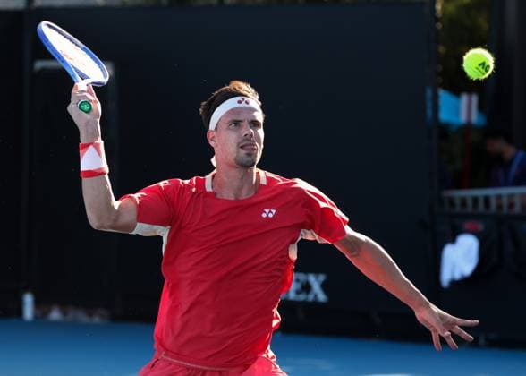 Tennis, Australian Open, Daniel Altmaier defeats Francisco Comesana