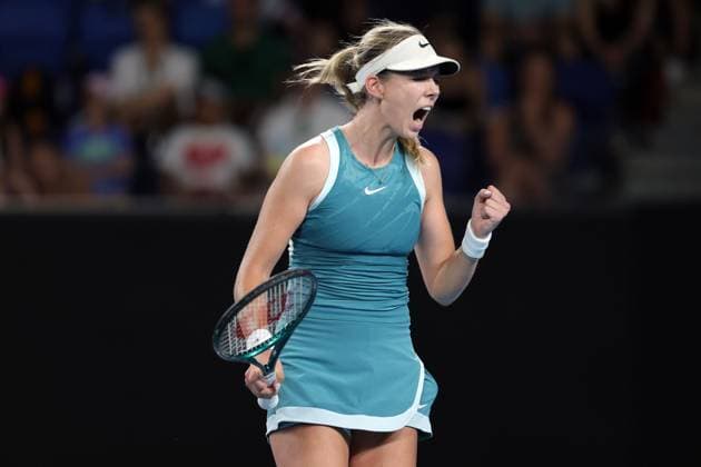 Katie Boulter of Great Britain Australian Open, Day Three, Tennis, Melbourne Park, Melbourne, Australia - 14 Jan 2025  Copyright: xRachelxBach Shutterstockx 15098467dn