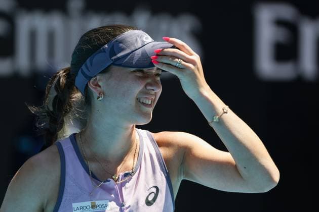 Eva Lys, Australian Open 2024, Melbourne Park, Melbourne, Victoria, Australia Copyright: xJuergenxHasenkopfx
