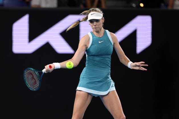 Katie Boulter of Great Britain Australian Open, Day Three, Tennis, Melbourne Park, Melbourne, Australia - 14 Jan 2025  Copyright: xRachelxBach Shutterstockx 15098467eb