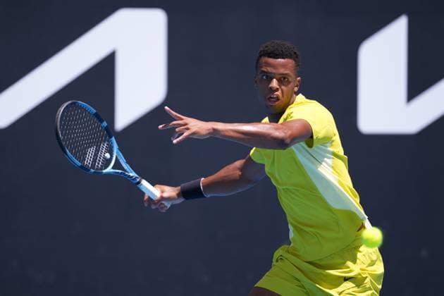TENNIS : Australie Open - Melbourne - 14 01 2024 Tennis : Australian Open 2025 - Melbourne - Mpetshi Perricard Melbourne  Copyright: xaox xpsnewzx