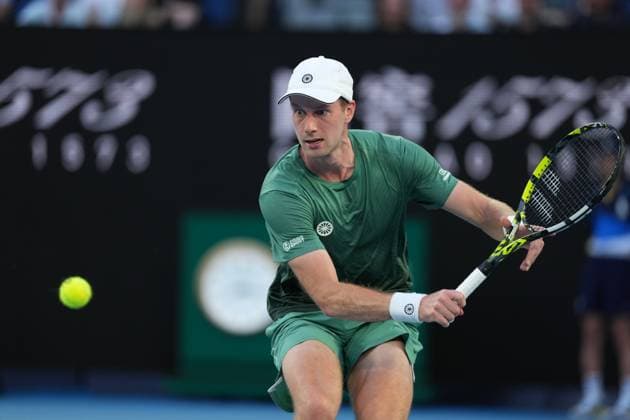 TENNIS : Australie Open - Melbourne - 14 01 2024 Tennis : Australian Open 2025 - Melbourne - Botic van de Zandschulp Melbourne  Copyright: xaox xpsnewzx
