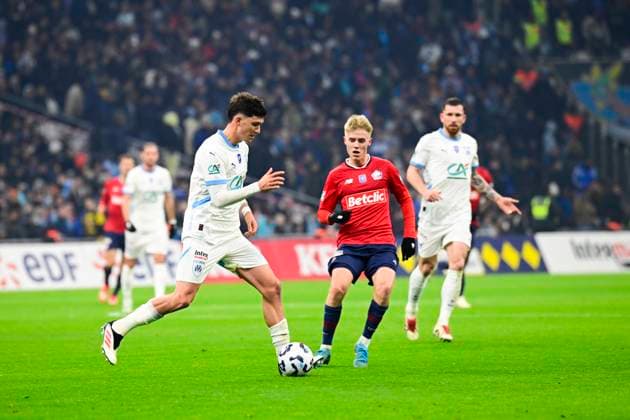 Football, Coupe de France, Olympique Marseille - OSC Lille