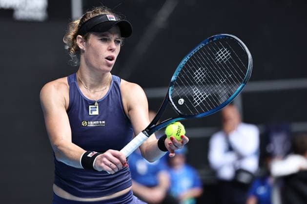 Laura Siegemund, GER, during second round of 2025 Australian Open in Melbourne, 15 01 2025