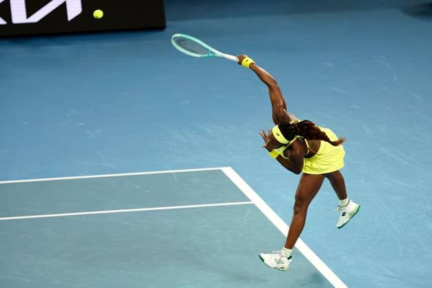 Coco Gauff of USA Australian Open, Day Four, Tennis, Melbourne Park, Melbourne, Australia - 15 Jan 2025  Copyright: xRachelxBach Shutterstockx 15101599fn