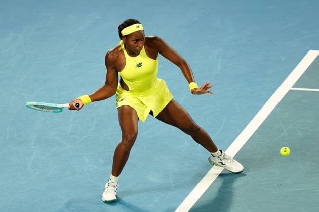 Coco Gauff of USA Australian Open, Day Four, Tennis, Melbourne Park, Melbourne, Australia - 15 Jan 2025  Copyright: xRachelxBach Shutterstockx 15101599fm