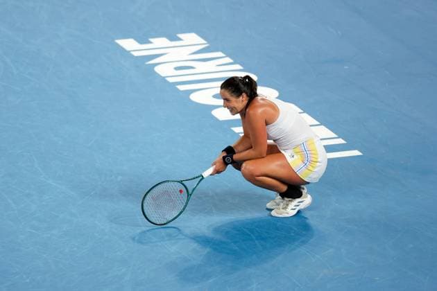 Jodie Burrage of Great Britain Australian Open, Day Four, Tennis, Melbourne Park, Melbourne, Australia - 15 Jan 2025  Copyright: xRachelxBach Shutterstockx 15101599gd