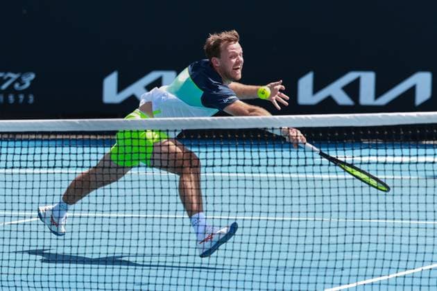 Kevin Krawietz, Tim Puetz, Mens Doubles, Men s Doubles, Australian Open 2024, Melbourne Park, Melbourne, Victoria, Australia Copyright: xJuergenxHasenkopfx