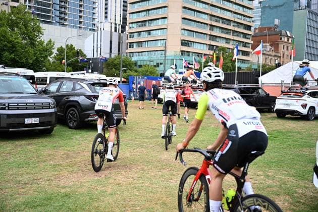 16-01-2025 Allenamento 4 Tour Down Under 2025; 2025, Intermarche - Wanty; Adelaide; 