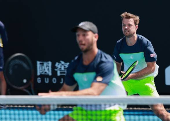 Kevin Krawietz, Tim Puetz, Mens Doubles, Men s Doubles, Australian Open 2024, Melbourne Park, Melbourne, Victoria, Australia Copyright: xJuergenxHasenkopfx