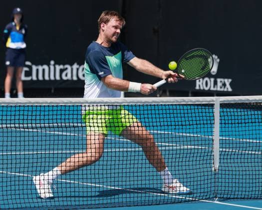 Kevin Krawietz, Tim Puetz, Mens Doubles, Men s Doubles, Australian Open 2024, Melbourne Park, Melbourne, Victoria, Australia Copyright: xJuergenxHasenkopfx