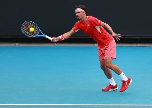 Daniel Altmaier GER , Australian Open 2024, Melbourne Park, Melbourne, Victoria, Australia Copyright: xJuergenxHasenkopfx