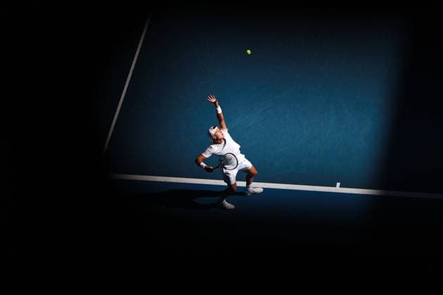 Holger Rune during his second round match Australian Open, Day Five, Tennis, Melbourne Park, Melbourne, Australia - 16 Jan 2025  Copyright: xEllaxLing Shutterstockx 15102040br