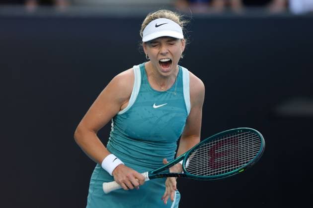 Katie Boulter of Great Britain Australian Open, Day Five, Tennis, Melbourne Park, Melbourne, Australia - 16 Jan 2025  Copyright: xRachelxBach Shutterstockx 15102640de
