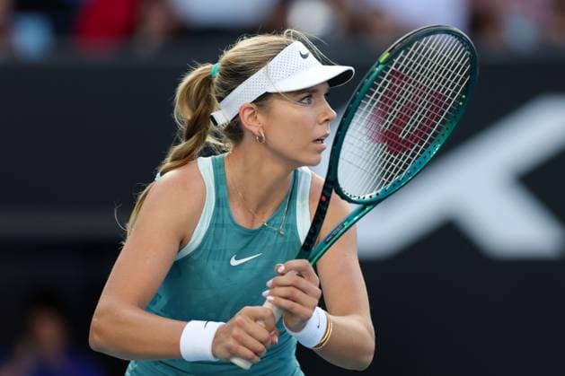 Katie Boulter of Great Britain Australian Open, Day Five, Tennis, Melbourne Park, Melbourne, Australia - 16 Jan 2025  Copyright: xRachelxBach Shutterstockx 15102640dj