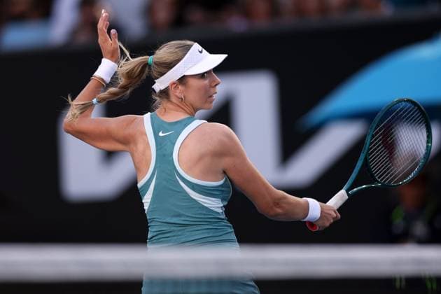 Sport Bilder des Tages Katie Boulter during her second round match Australian Open, Day Five, Tennis, Melbourne Park, Melbourne, Australia - 16 Jan 2025  Copyright: xEllaxLing Shutterstockx 15102040dj