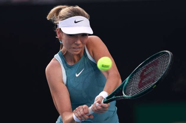 Katie Boulter during her second round match Australian Open, Day Five, Tennis, Melbourne Park, Melbourne, Australia - 16 Jan 2025  Copyright: xEllaxLing Shutterstockx 15102040dp