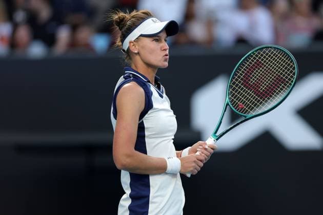 Veronika Kudermetova of Russia Australian Open, Day Five, Tennis, Melbourne Park, Melbourne, Australia - 16 Jan 2025  Copyright: xRachelxBach Shutterstockx 15102640dz