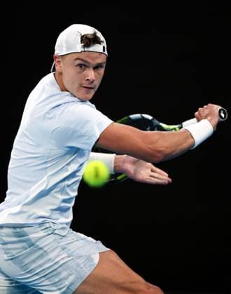 Holger Rune during his second round match Australian Open, Day Five, Tennis, Melbourne Park, Melbourne, Australia - 16 Jan 2025  Copyright: xEllaxLing Shutterstockx 15102040ep
