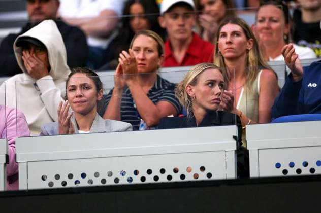 Alma Rune, the sister of Holger Rune during his second round match Australian Open, Day Five, Tennis, Melbourne Park, Melbourne, Australia - 16 Jan 2025  Copyright: xEllaxLing Shutterstockx 15102040fk