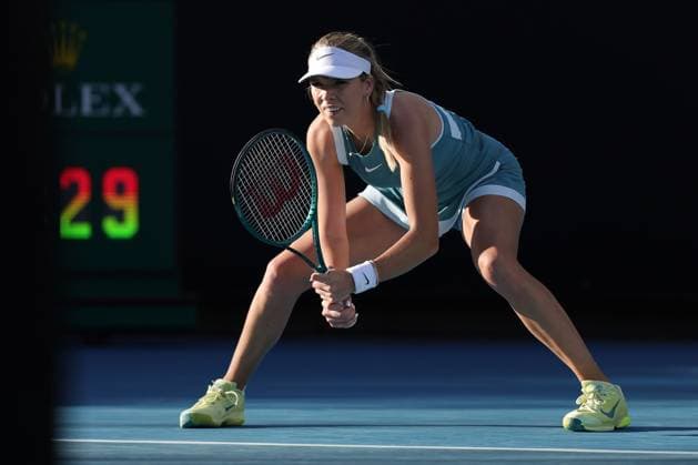 Katie Boulter of Great Britain Australian Open, Day Five, Tennis, Melbourne Park, Melbourne, Australia - 16 Jan 2025  Copyright: xRachelxBach Shutterstockx 15102640ff