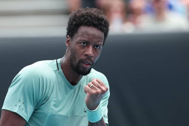 Open d Australie 2025 à Melbourne Gaël Monfils lors de l Open d Australie 2025 à Melbourne le 16 janvier 2025. Nicolas Luttiau Bestimage Australian Open 2025 in Melbourne on 16 January 2025. Melbourne Australie  Copyright: x xNicolasxLuttiau Bestimagex xNicolasxLuttiau Bestimagex
