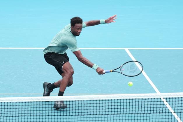 Open d Australie 2025 à Melbourne Gaël Monfils lors de l Open d Australie 2025 à Melbourne le 16 janvier 2025. Nicolas Luttiau Bestimage Australian Open 2025 in Melbourne on 16 January 2025. Melbourne Australie  Copyright: x xNicolasxLuttiau Bestimagex xNicolasxLuttiau Bestimagex