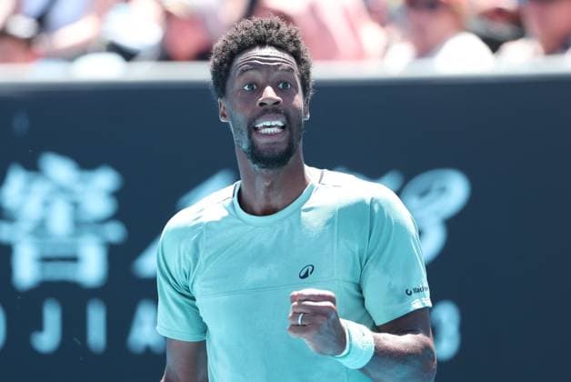 Open d Australie 2025 à Melbourne Gaël Monfils lors de l Open d Australie 2025 à Melbourne le 16 janvier 2025. Nicolas Luttiau Bestimage Australian Open 2025 in Melbourne on 16 January 2025. Melbourne Australie  Copyright: x xNicolasxLuttiau Bestimagex xNicolasxLuttiau Bestimagex