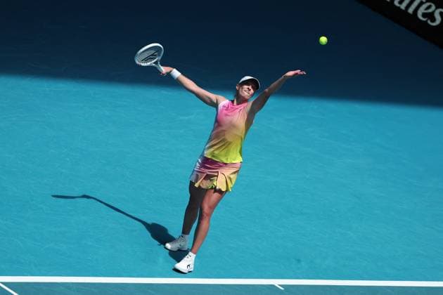 Open d Australie 2025 à Melbourne Iga Swiatek lors de l Open d Australie 2025 à Melbourne le 16 janvier 2025. Nicolas Luttiau Bestimage Australian Open 2025 in Melbourne on 16 January 2025. Melbourne Australie  Copyright: x xNicolasxLuttiau Bestimagex xNicolasxLuttiau Bestimagex