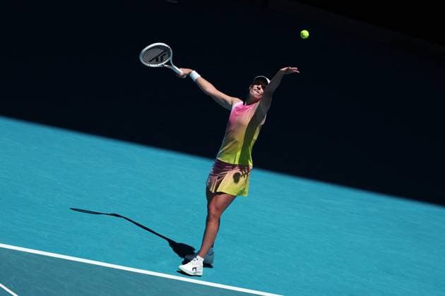Open d Australie 2025 à Melbourne Iga Swiatek lors de l Open d Australie 2025 à Melbourne le 16 janvier 2025. Nicolas Luttiau Bestimage Australian Open 2025 in Melbourne on 16 January 2025. Melbourne Australie  Copyright: x xNicolasxLuttiau Bestimagex xNicolasxLuttiau Bestimagex