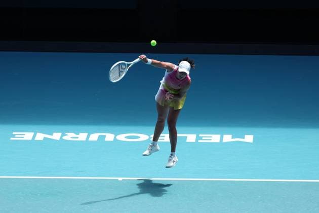 Open d Australie 2025 à Melbourne Iga Swiatek lors de l Open d Australie 2025 à Melbourne le 16 janvier 2025. Nicolas Luttiau Bestimage Australian Open 2025 in Melbourne on 16 January 2025. Melbourne Australie  Copyright: x xNicolasxLuttiau Bestimagex xNicolasxLuttiau Bestimagex