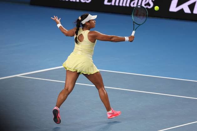 Destanee Aiava of Australia Australian Open, Day Five, Tennis, Melbourne Park, Melbourne, Australia - 16 Jan 2025  Copyright: xRachelxBach Shutterstockx 15102640in