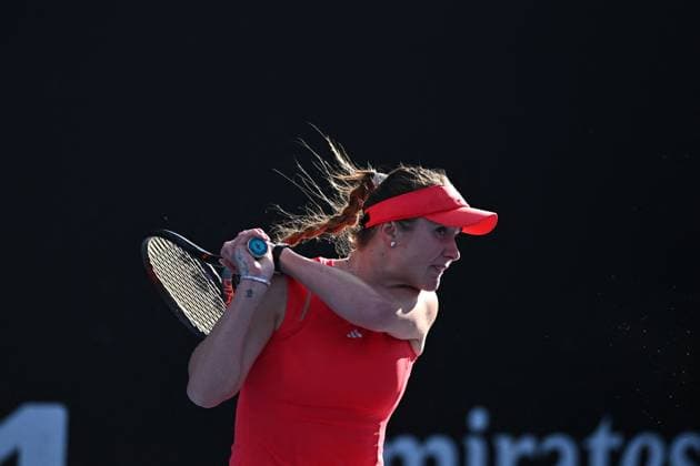 Australian Open - Womens Singles - Round 2 Elina Svitolina (UKR) during her second matchat the 2025 Australian Open at Melbourne Park in Melbourne, AUSTRALIA, on January 16, 2025. Photo by Corinne Dubreuil ABACAPRESS.COM Melbourne Australia  Copyright: xDubreuilxCorinne ABACAx