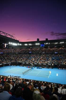 Australian Open - Mens Singles - Round 2 Ambiance at the 2025 Australian Open at Melbourne Park in Melbourne, AUSTRALIA, on January 16, 2025. Photo by Corinne Dubreuil ABACAPRESS.COM Melbourne Australia  Copyright: xDubreuilxCorinne ABACAx