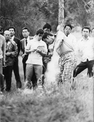 Japanese golfer Masashi Jumbo Ozaki in action during Hongkong Open Golf Championship at Fanling. 03MAR73 HONG KONG HONG KONG EDITORIAL USE ONLY  Copyright: xx MER1511131940487510 ChanxKiux scmpphotos807145
