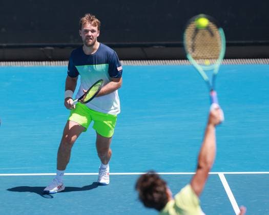 Kevin Krawietz and Tim Puetz, Mens Doubles, Men s Doubles, Australian Open 2025, Melbourne Park, Melbourne, Victoria, Australia Copyright: xJuergenxHasenkopfx