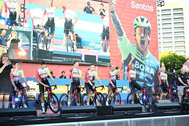 17-01-2025 Presentazione Squadre Tour Down Under 2025; 2025, Intermarche - Wanty; Adelaide; 
