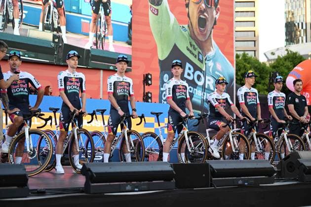 17-01-2025 Presentazione Squadre Tour Down Under 2025; 2025, Red Bull - Bora Hansgrohe; Adelaide; 