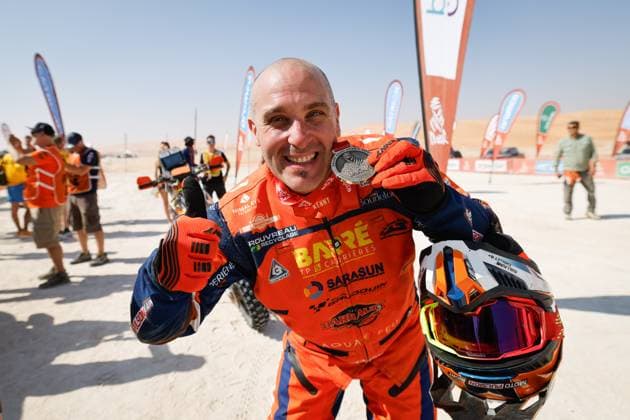 DAKAR 2025 - STAGE 12 CHOLLET Guillaume (fra), KTM, Xraids Experience, FIM W2RC, Rally2, portrait during the Stage 12 of the Dakar 2025 on January 17, 2025 around Subaytah, Saudi Arabia - SubaytahSaudi Arabia  Copyright: xFREDERICxLExFLOCxHx
