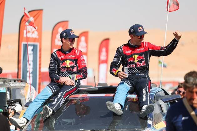 DAKAR 2025 - STAGE 12 226 EKSTROM Mattias (swe), BERGKVIST Emil (swe), Ford, Ford M FIA W2RC, Ultimate, portrait during the Stage 12 of the Dakar 2025 on January 17, 2025 around Subaytah, Saudi Arabia - SubaytahSaudi Arabia  Copyright: xANTONINxVINCENTx