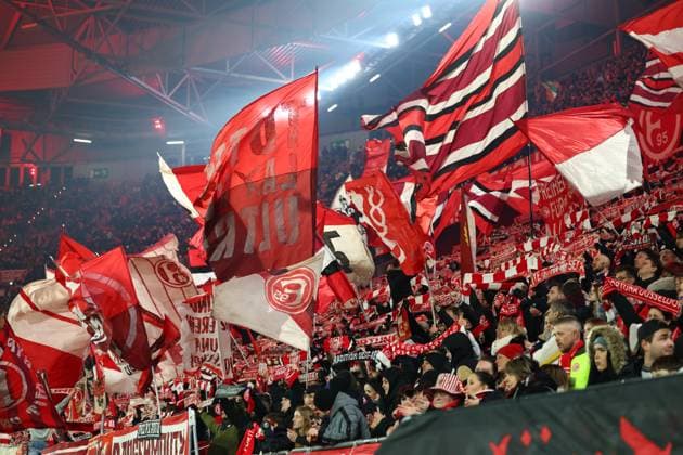 GER, 2 FBL Fortuna Duesseldorf vs SV Darmstadt 98 17 01 2025, Merkur Spiel Arena, Duesseldorf, GER, 2 FBL Fortuna Duesseldorf vs SV Darmstadt 98, in the picture fans Duesseldorf nordphotoxGmbHx xMeuter nph00351
