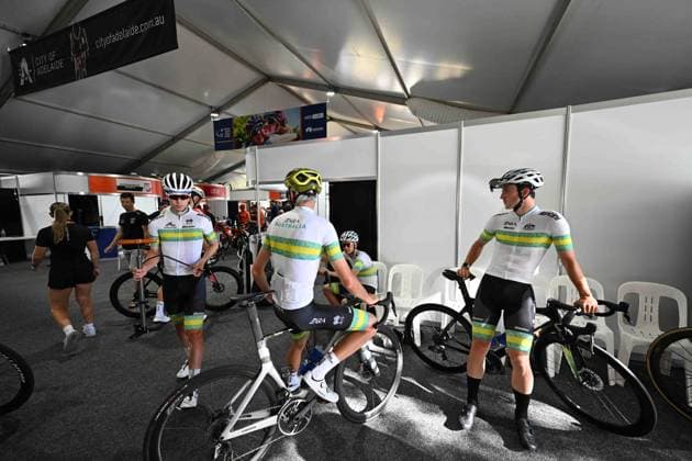 18-01-2025 Allenamento 6 Tour Down Under 2025; 2025, Australia; Adelaide; 
